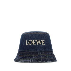Loewe Men Denim Bucket Hat